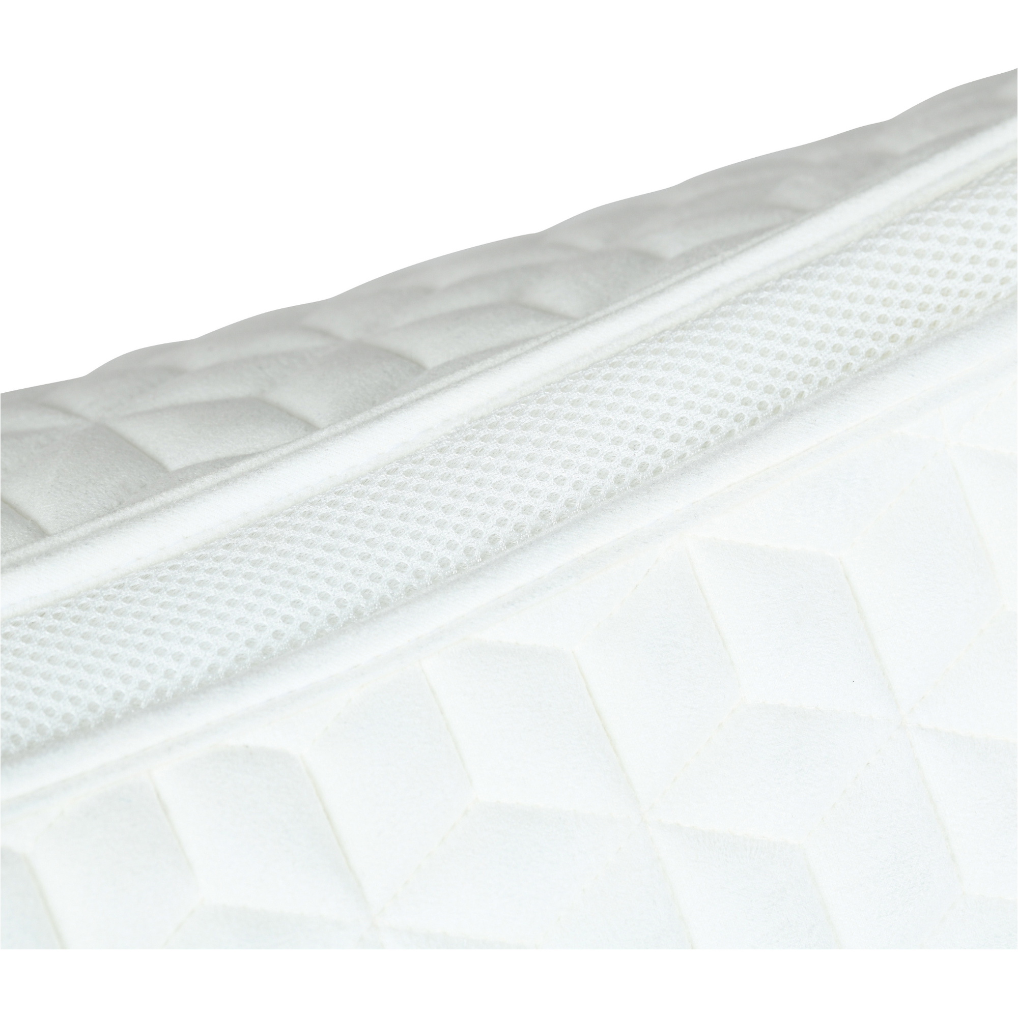 2026 WeatherBeeta Suede Elite Air-Tec Jump Shaped Saddle Pad 1030347007 - White